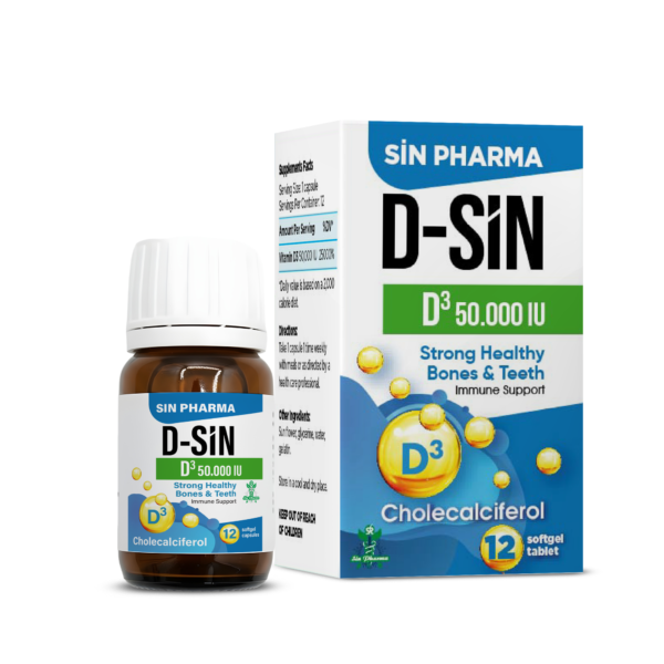 sin pharma d sin 50000IU D Sin 50000